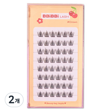 keybo Lash 免膠水假睫毛, 2個, Crown