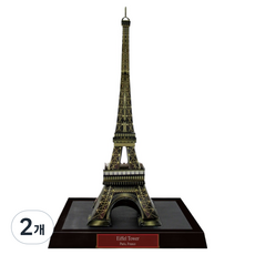 Noiwon 立體極簡建築模型 艾菲爾鐵塔, 2個