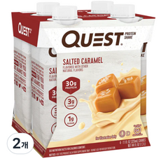 QUEST NUTRITION 高蛋白奶昔 鹹焦糖口味, 1.3L, 2個