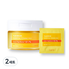 ANSWER NINETEEN 柚子Bio EM精華爽膚棉片 160ml+3ml*7片組, 2組