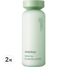 이니스프리 그린티 밸런싱 로션, 2개, 160ml