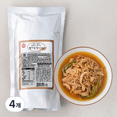 정원 양념이 잘배여 촉촉하고 부드러운 닭가슴살 장조림, 4개, 1kg