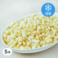 증숙 감자 다이스 (냉동), 5개, 1kg