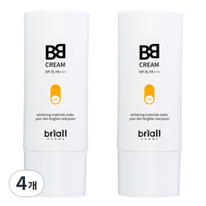 Briall HOMME 男士亮白防曬BB霜 SPF35 PA+++ 40ml, 22 自然淺膚色, 4個