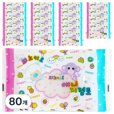 토단교재 피노키오 애니 지점토 210g, 80개, 하양