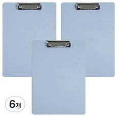 Moneyful 馬卡龍色 A4文件板, 6個, 藍色