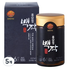 천지인 홍삼정 백작, 240g, 5개