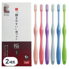 Tanabe 日本匠人牙刷 KIWAMI 標準 LT-53, 2套, 6入