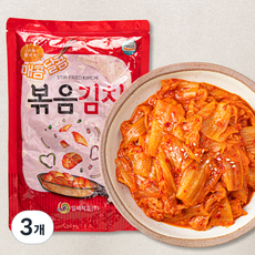 일미 참 볶음김치, 500g, 3개