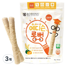 서울대밥스누 에디슨롱뻥, 단호박, 30g, 3개