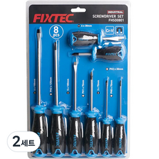 픽스텍 가정용 핸들 드라이버 8종 세트 FHSD0801, 2세트