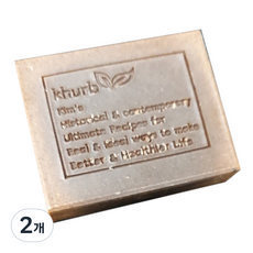 Khurb 綠茶肥皂, 100g, 2個
