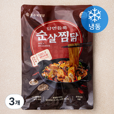 홍수계찜닭 당면듬뿍 순살찜닭 (냉동), 850g, 3개