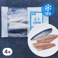 다미원 제주 고등어살 (냉동), 400g, 4개