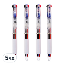 Tamsaa Penchive 書寫流暢 3色中性筆 0.38mm 4入組, 5套, 混合色