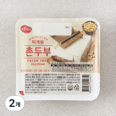 맑은물에 촌두부 찌개용, 2개, 300g
