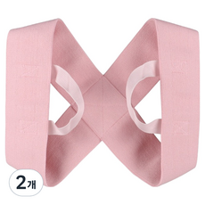 Jjubinine 時尚經典肩帶 粉紅色, 2個