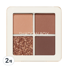 더샘 샘물 섀도우박스 4색 팔레트, 02 카페 로드, 2개