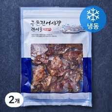 주문진어시장건어물 한입 쏙 구운 동전쥐포 (냉동), 2개, 200g