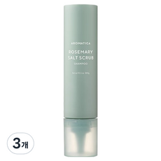아로마티카 로즈마리 솔트 스크럽 샴푸, 300g, 3개