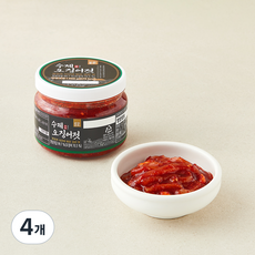 반찬단지 수제 오징어젓, 350g, 4개