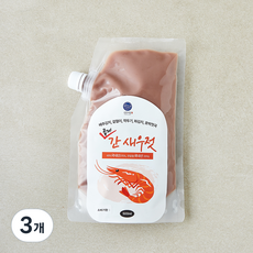 신안어담 곱게 간 새우젓, 500ml, 3개