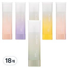 得力努賽因 三角粉彩漸層固體膠水 隨機出貨 NS150, 21g, 18個