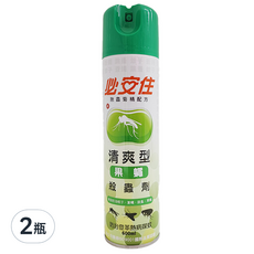 必安住殺蟲劑 清爽型, 600ml, 2瓶