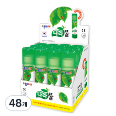종이나라 나라풀 딱풀, 40g, 48개