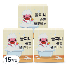 돌피니 순한 율무 비누, 100g, 15개입