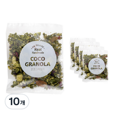 코코미 리얼 그래놀라 그린 시리얼, 30g, 10개