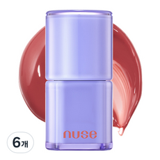 누즈 케어 립추얼 틴트, 04 포지 로지, 4.5g, 6개