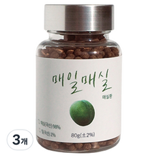 韓國產梅子保健丸, 3個, 80g