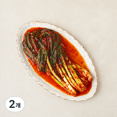 주왕산 김치 쪽파김치, 1kg, 2개