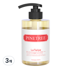 파인트리 니치 퍼퓸샴푸 라튤립, 3개, 500ml