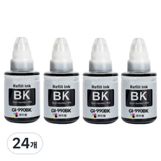 모드팜 GI-990 리필 잉크, 검정, 24개