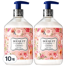 부케가르니 바디로션 화이트머스크, 520ml, 10개