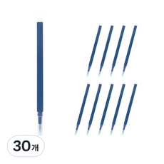 Pilot 百樂 Frixion 魔擦按鍵式專用替芯 0.5mm LFBKRF-12EF, 藍黑色, 30個