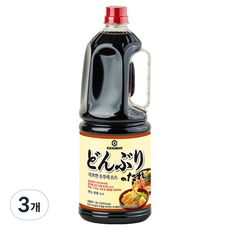 기꼬만 돈부리 소스, 1.8L, 3개