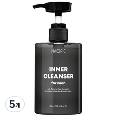 네시픽 이너 클렌저 포 맨, 300ml, 5개
