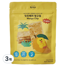 EAT'S Better 芒果脆片, 30g, 3個