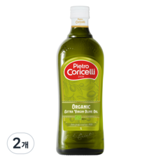 피에트로코리첼리 유기농 엑스트라버진 올리브유, 2개, 1L