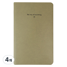 바이풀디자인 생각보관함 그리드 마이 핀 v.2 노트, 06 올리브 트리, 4개
