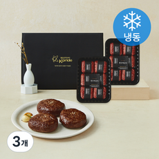 명품 한우 떡갈비세트 2개입 (냉동), 3개, 1.8kg