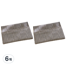 CASA VERDE Ttasum 純棉暖暖包收納袋 基本款條紋 M 一般用, 6個