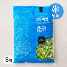 냉동 피망 (냉동), 1kg, 5개
