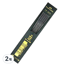 FABER-CASTELL 輝柏 製圖與設計用替換筆芯 3H 自動筆芯 127113 TK9071, 2mm, 2個