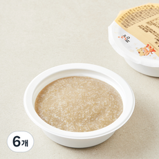 짱죽 초기 7개월 이유식 한우 양송이 묽은죽, 140g, 6개