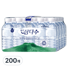제주삼다수 그린 무라벨, 330ml, 200개