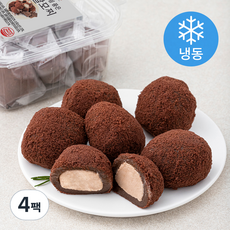 나무새 초코크림 품은 찹쌀모찌 (냉동), 40g, 6개입, 4박스
